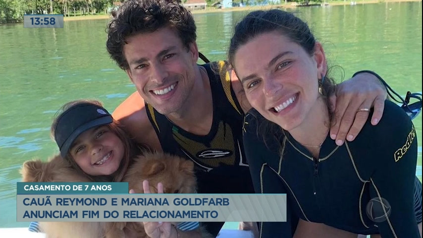 Vídeo: Cauã Reymond e Mariana Goldfarb anunciam fim do relacionamento