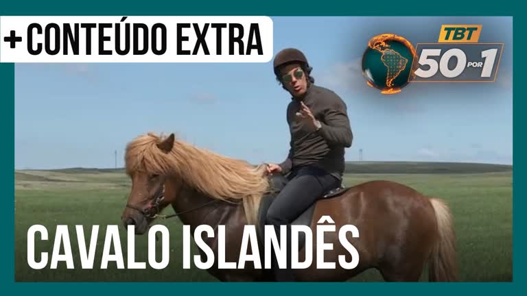 Vídeo: TBT 50 por 1 | Alvaro Garnero conhece a raça de cavalo mais resistente do mundo