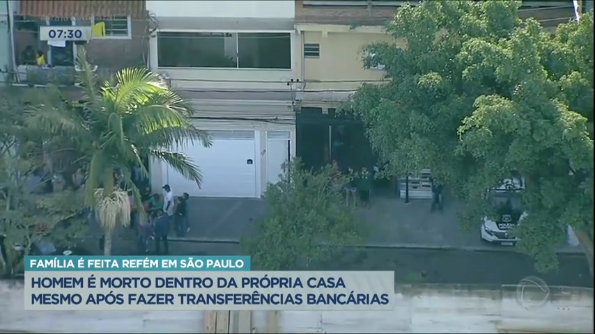 Vídeo: Homem é morto dentro de casa mesmo após fazer transferências bancárias