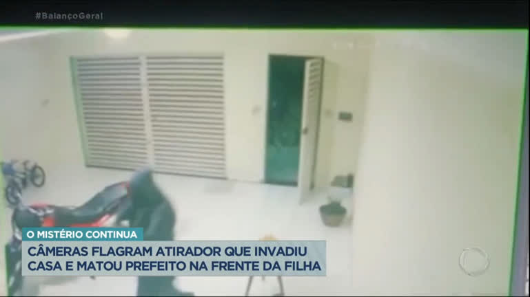 Vídeo: Câmeras de segurança registram ação de criminoso que matou prefeito Neném Borges