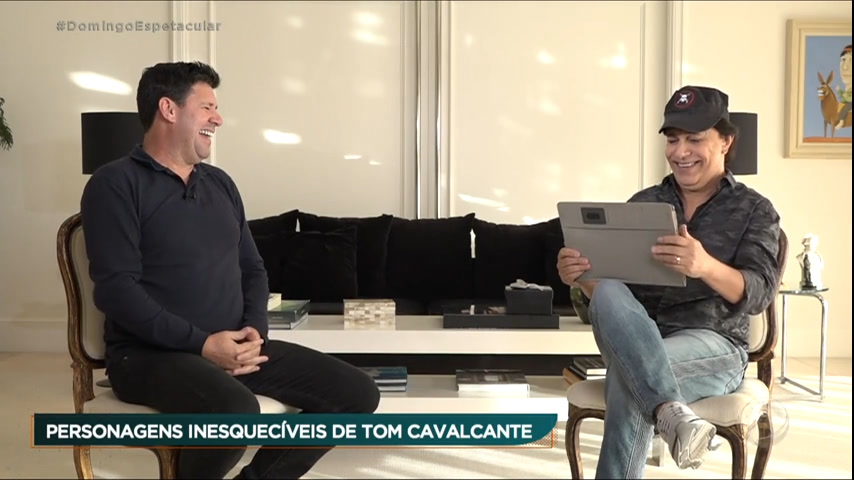 Vídeo: Record 70 anos : Tom Cavalcante relembra principais personagens