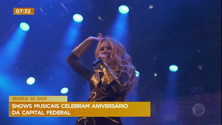 Vídeo: Aniversário de Brasília é celebrado com shows gratuitos na Torre de TV