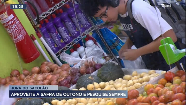 Vídeo: Pesquisa avalia variação de preços de alimentos em sacolões de BH