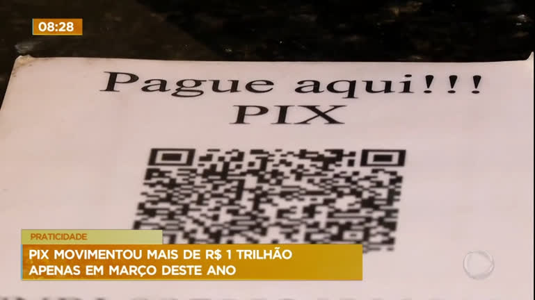 Vídeo: Pix movimentou mais de R$ 1 trilhão em março deste ano