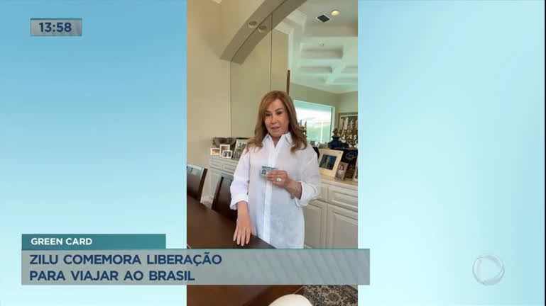 Vídeo: Zilu comemora liberação para viajar ao Brasil