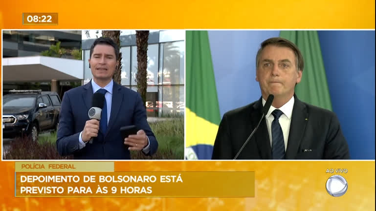 Vídeo: Bolsonaro presta depoimento à PF nesta quarta (26) sobre os atos de 8 de janeiro