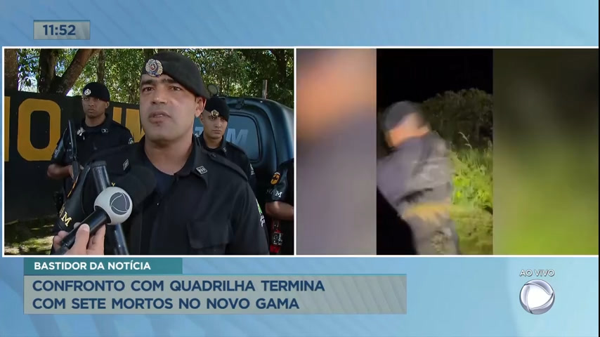 Vídeo: Polícia entra em confronto com quadrilha que planejava atacar pedágio de Cristalina (GO)