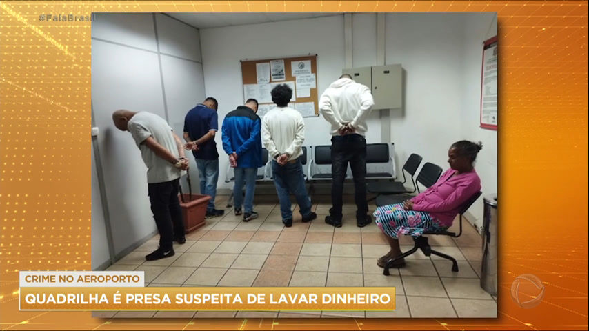 Vídeo: Quadrilha é presa suspeita de alugar contas de laranjas para lavar dinheiro