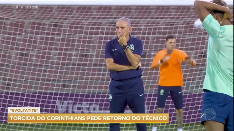 Vídeo: Fala Esporte: Torcida do Corinthians pede a volta do técnico Tite nas redes sociais