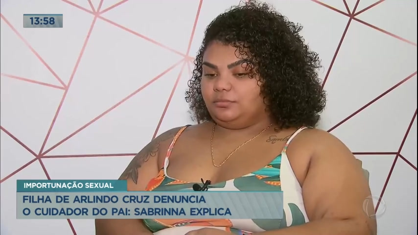 Vídeo: Filha de Arlindo Cruz denuncia cuidador por importunação sexual