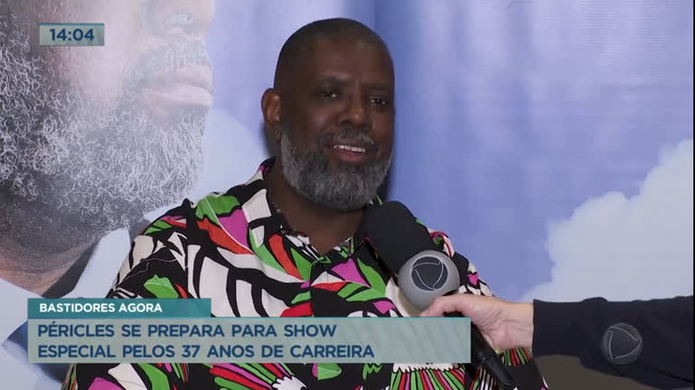 Vídeo: Péricles se prepara para show pelos 37 anos de carreira