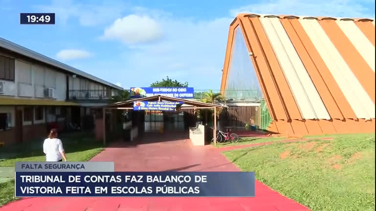 Vídeo: Tribunal de Contas faz balanço de vistoria feita em escolas públicas