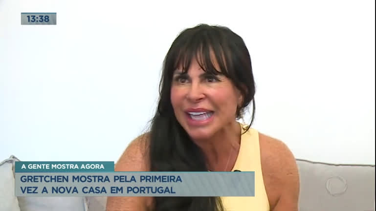 Vídeo: Gretchen mostra pela primeira vez a nova casa em Portugal