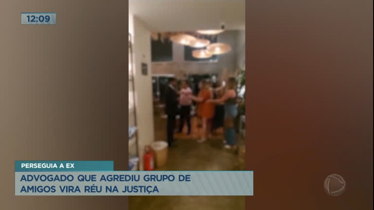 Vídeo: Advogado que agrediu amigos de ex-namorada em restaurante no DF vira réu na justiça