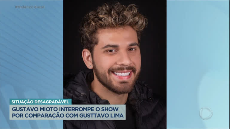 Vídeo: Gustavo Mioto se irrita em show após ser chamado de "Gusttavo Lima"