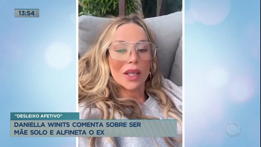 Vídeo: Danielle Winits comenta sobre ser mãe solo e alfineta o ex