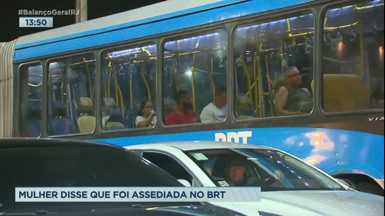Vídeo: Mulher denuncia ter sido assediada dentro de um BRT