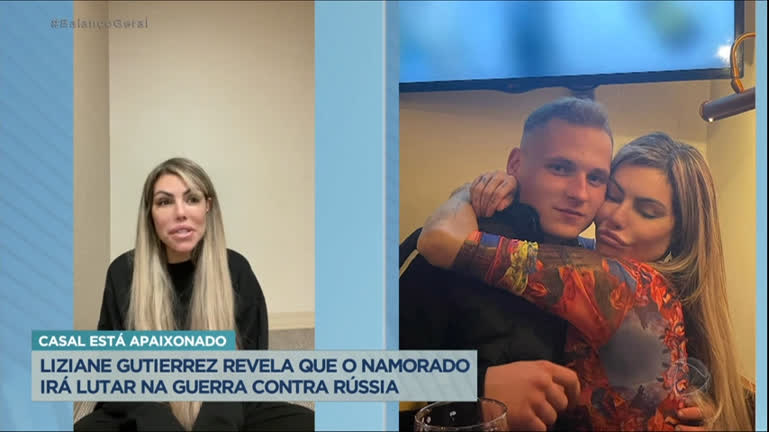 Vídeo: Ex-Fazenda Liziane Gutierrez reencontra namorado soldado que está na Ucrânia