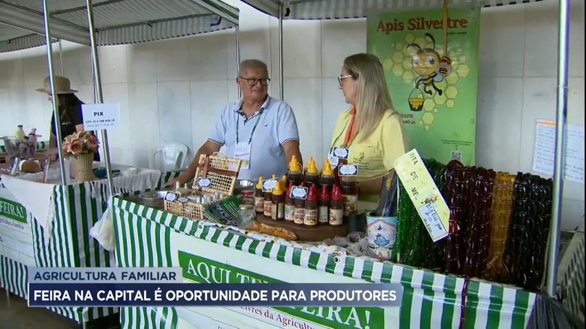 Feira em Belo Horizonte é oportunidade para agricultores familiares