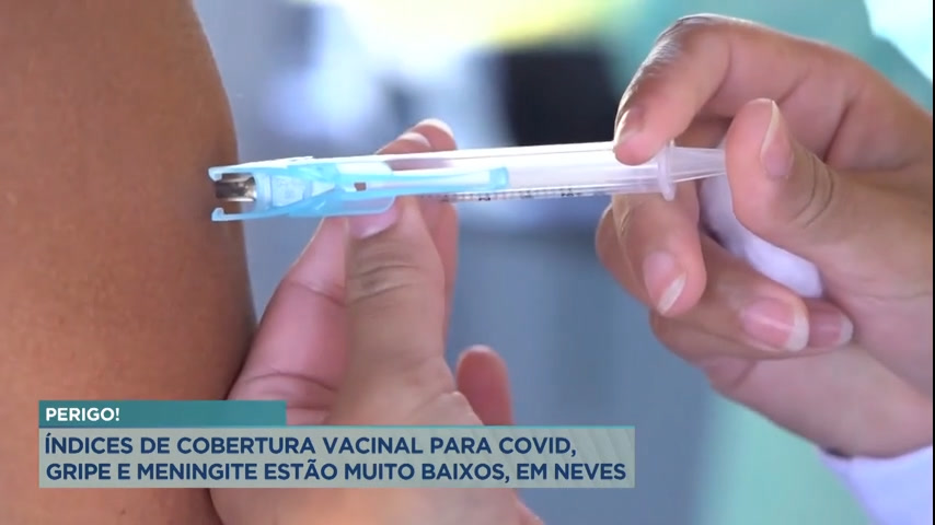 Vídeo: Índices de cobertura vacinal para Covid-19, gripe e meningite estão baixos, em Ribeirão das Neves (MG)