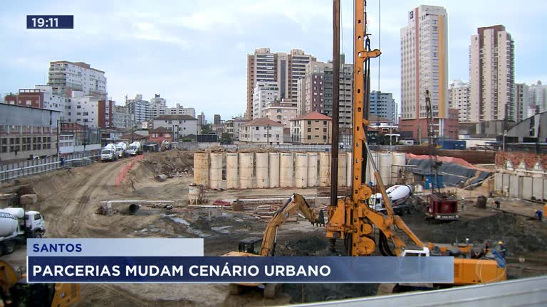 Vídeo: Santos passa por transformação urbana