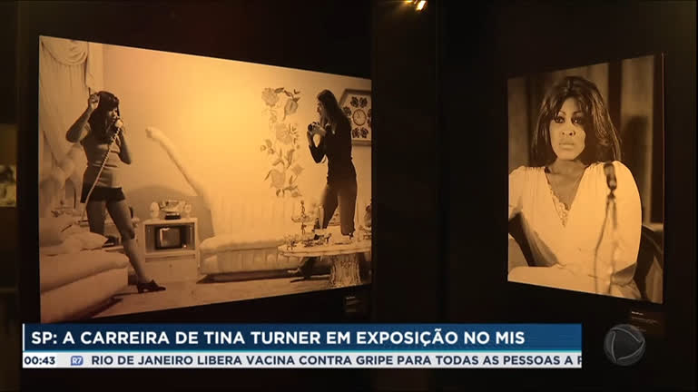 Vídeo: Primeira exposição brasileira dedicada à cantora Tina Turner está em cartaz em SP