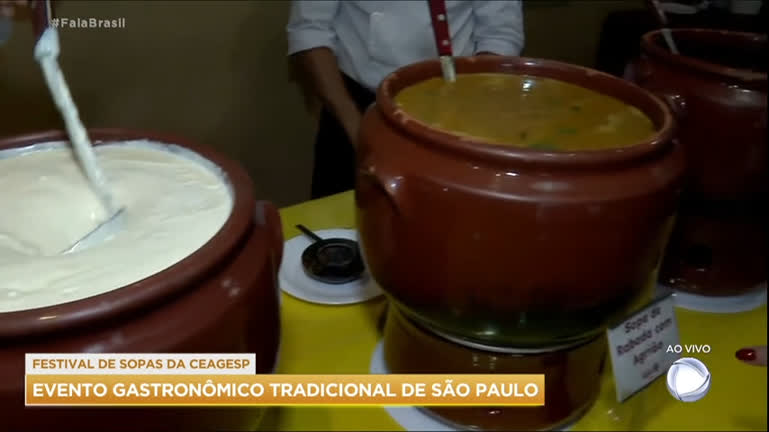 Vídeo: Ceagesp promove tradicional festival de sopas em SP