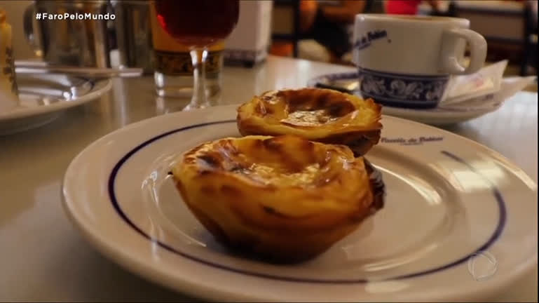 Vídeo: Em Portugal, Rodrigo Faro invade cozinha onde é feito o tradicional pastel de Belém