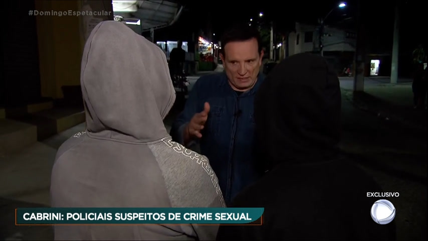 Vídeo: Roberto Cabrini revela quem são os policiais acusados de estuprar duas mulheres