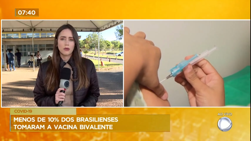 Vídeo: Menos de 10% dos brasilienses tomaram a vacina bivalente contra Covid-19