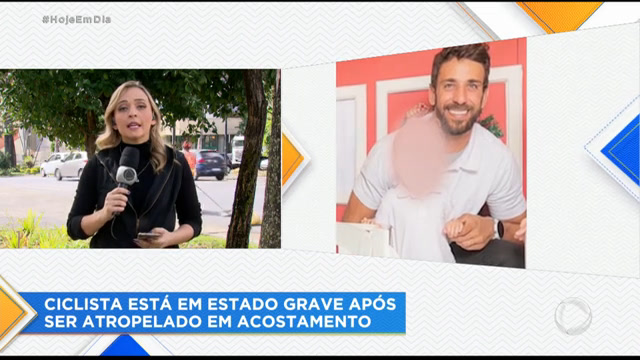 Ciclista é internado em estado grave após ser atropelado em MG