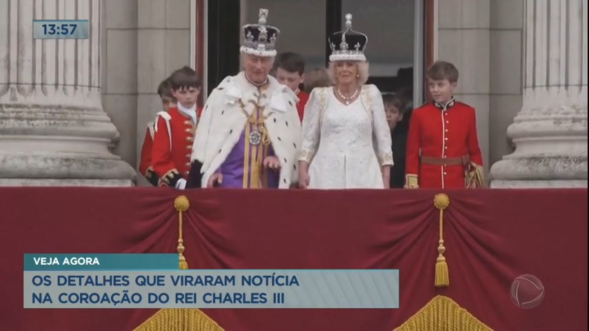 Vídeo: Confira detalhes que viraram notícia na coroação do Rei Charles III