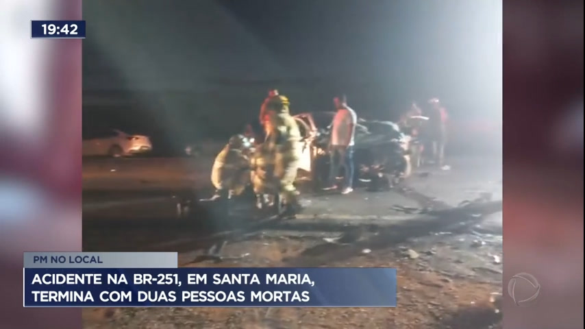 Vídeo: Acidente em Santa Maria termina com duas pessoas mortas