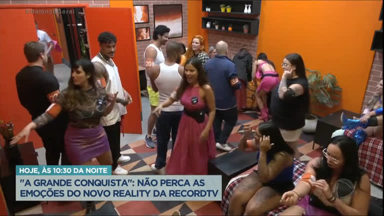 Vídeo: No primeiro dia, participantes de A Grande Conquista pesam comida e dormem na cozinha