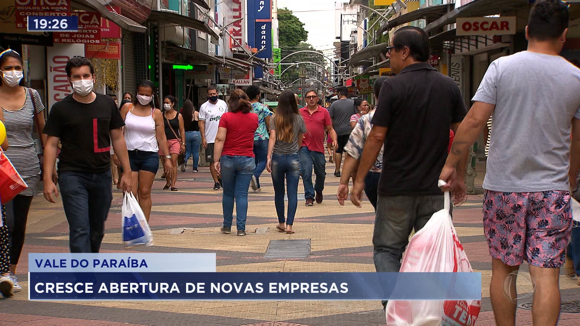 Vídeo: Cresce número de empresas no Vale do Paraíba