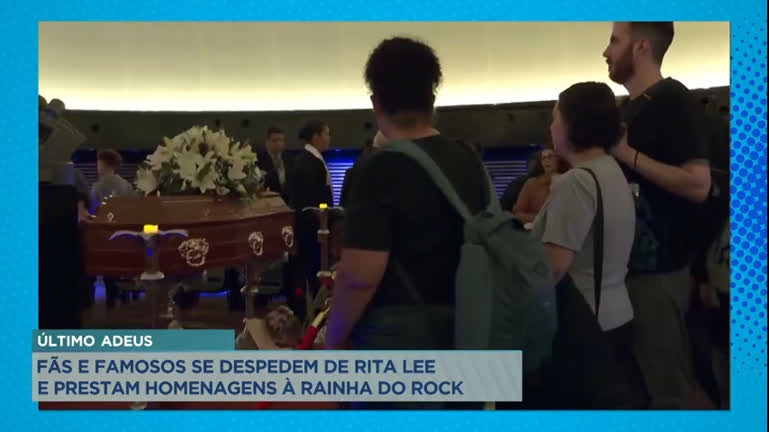A Hora da Venenosa: fãs e famosos se despedem de Rita Lee e prestam homenagens à rainha do rock