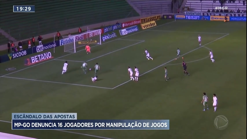 Vídeo: Ministério Público denuncia jogadores por manipulação em jogos de futebol