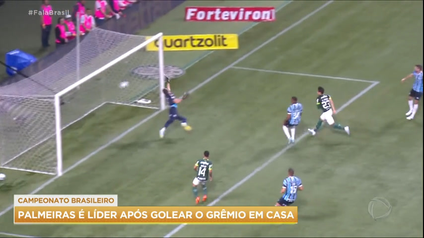 Vídeo: Fala Esporte: Palmeiras goleia o Grêmio e é o novo líder do Brasileirão