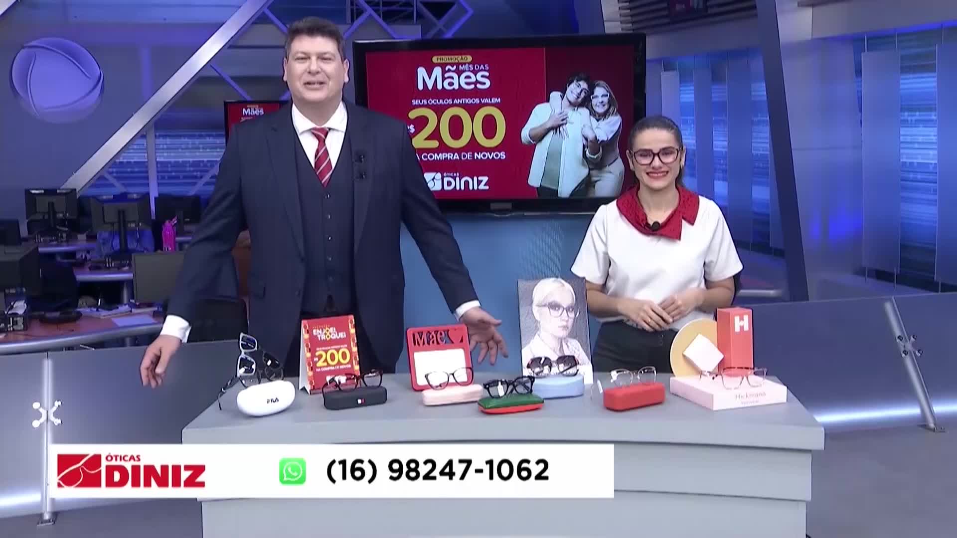 Vídeo: Ótica Diniz - Balanço Geral - Exibido 10/05/2023