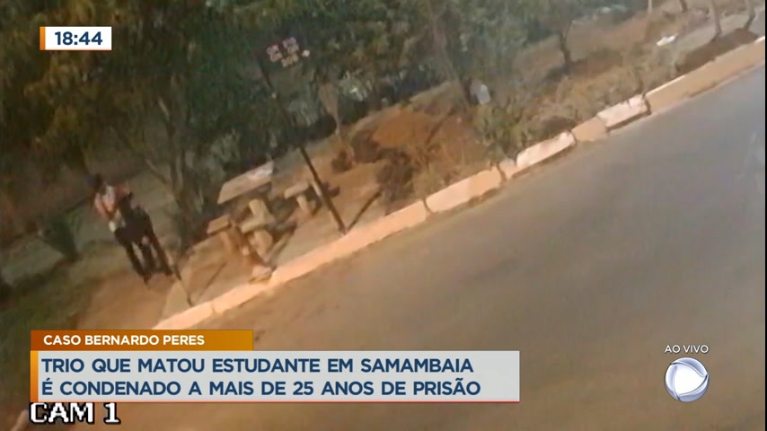 Vídeo: Justiça do DF condena a 25 anos de prisão trio que matou jovem em praça de Samambaia