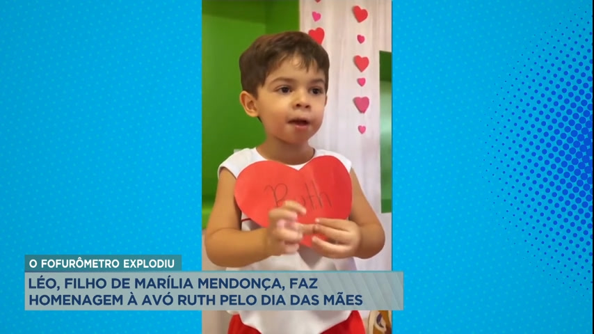 Vídeo: A Hora da Venenosa: filho de Marília Mendonça faz homenagem à avó Ruth pelo dia das mães