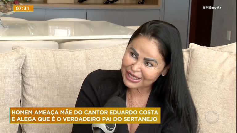 Vídeo: Homem é suspeito de ameaçar mãe do cantor Eduardo Costa
