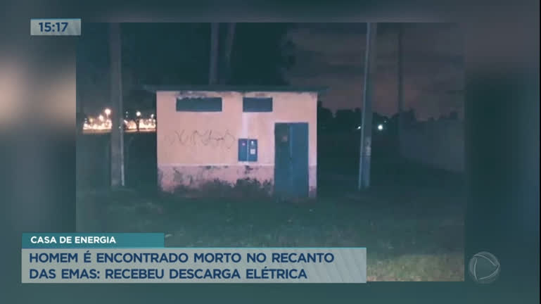 Vídeo: Corpo é encontrado dentro de casa de energia de unidade de internação no Recanto das Emas (DF)