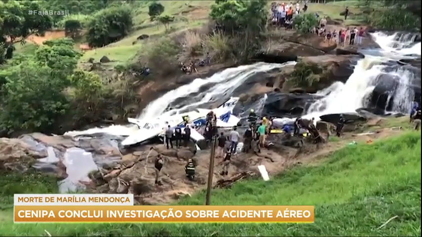 Vídeo: Relatório final da queda de avião que matou Marília Mendonça é apresentado segunda (15)