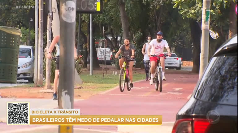 Vídeo: Fala Brasileiro : Pesquisa revela que 95% da população acha que cidades não são próprias para ciclistas