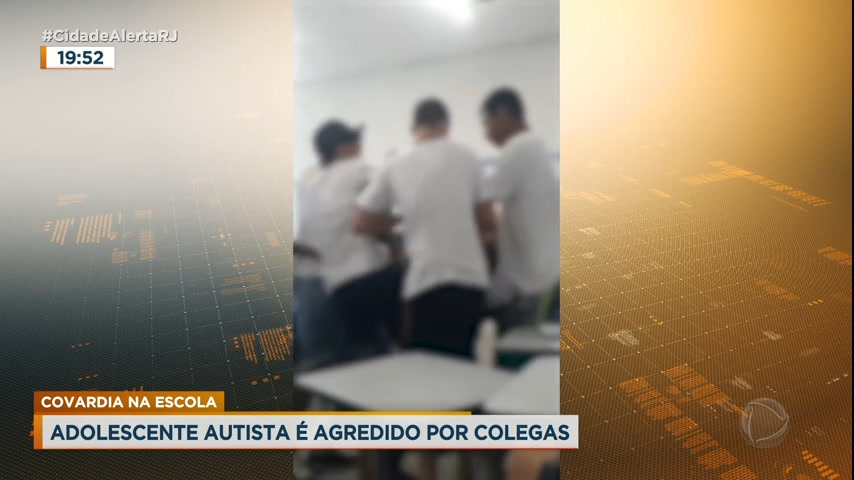 Vídeo: Polícia vai investigar agressão a adolescente autista em escola municipal no Rio