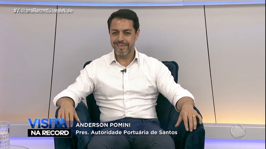 Vídeo: Porto de Santos é destaque na RecordTV