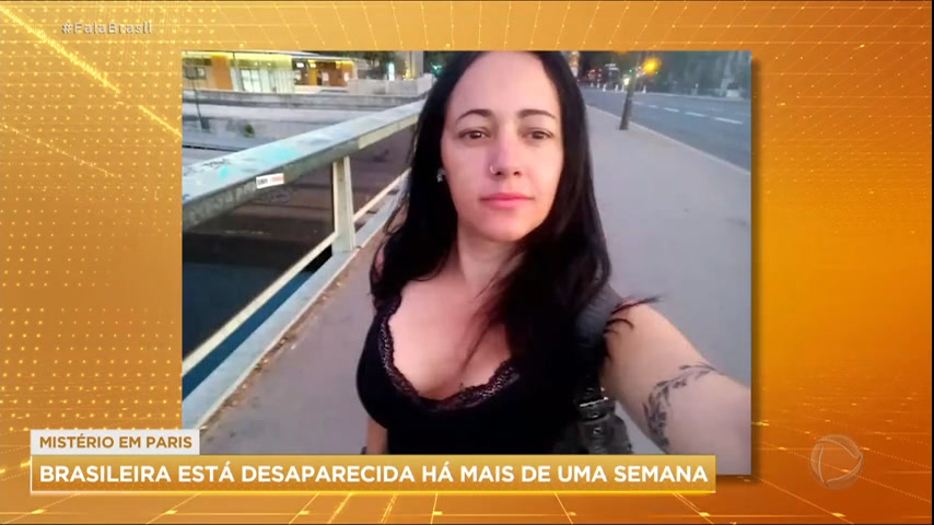 Vídeo: Brasileira está desaparecida há mais de uma semana na França
