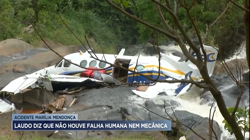 Vídeo: Laudo diz que não houve falha humana nem mecânica em acidente que causou a morte de Marília Mendonça