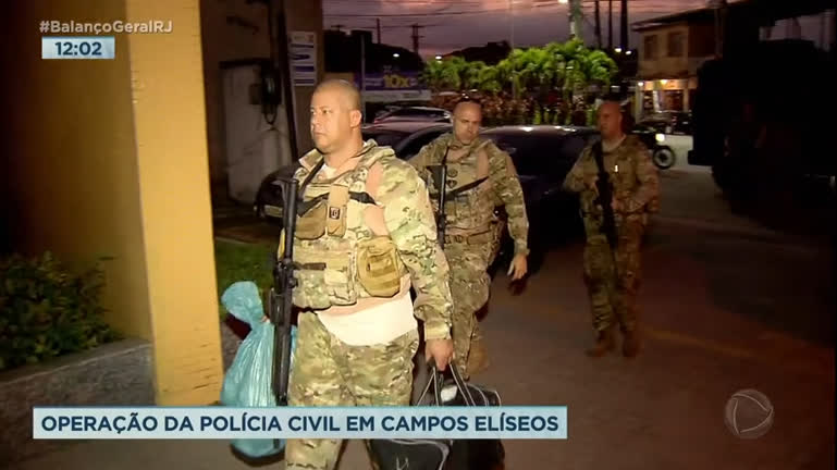 Vídeo: Chefe do tráfico de Campos Elíseos é baleado em operação da Polícia Civil na Baixada Fluminense
